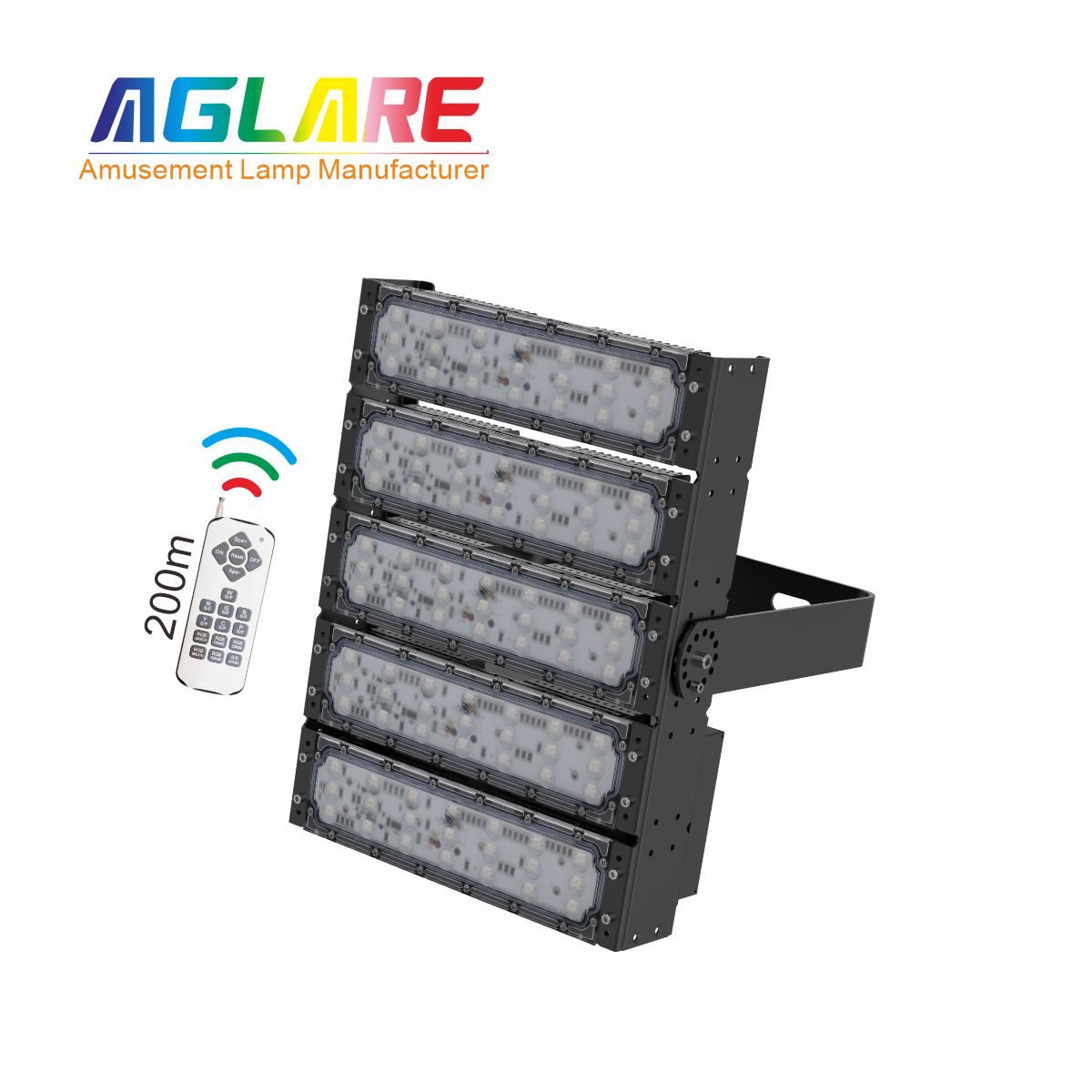 250W LED彩色投光灯RGB景观灯户表射灯带？仄