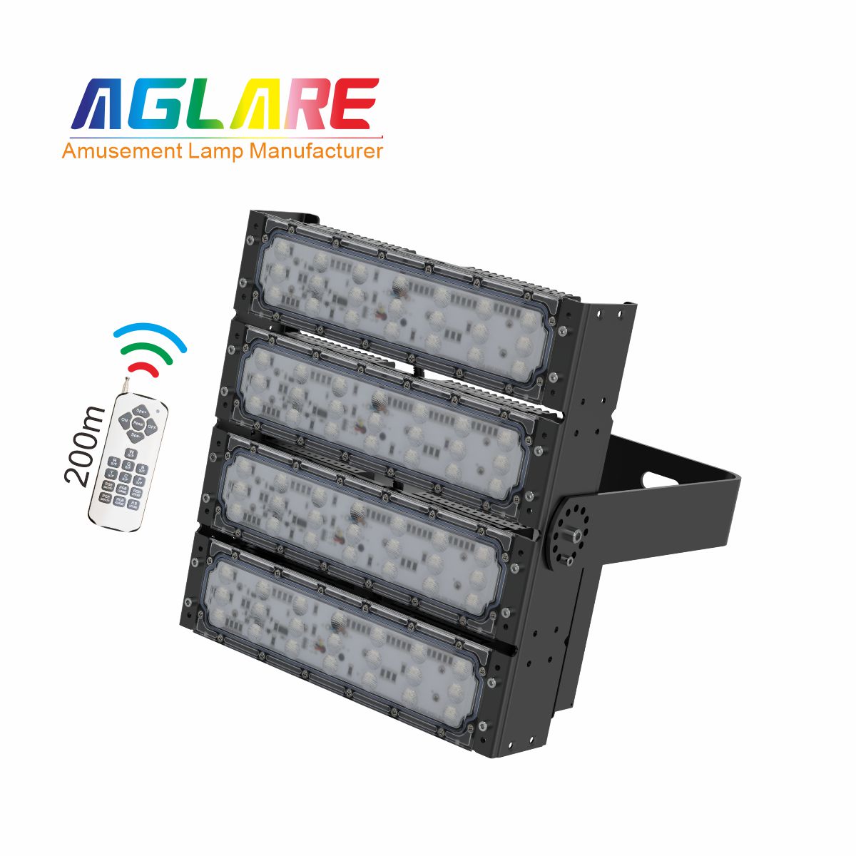 200W RGB彩色投光灯,变色户表射灯带？仄