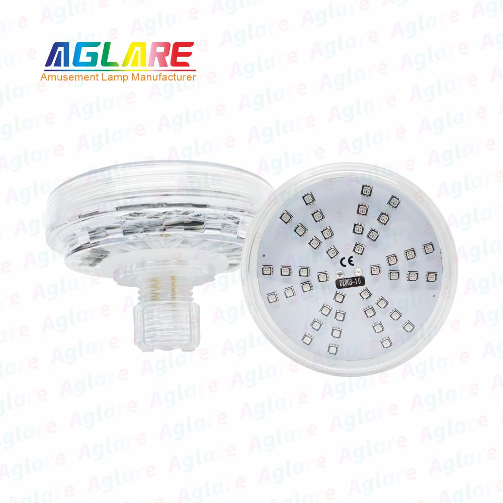 80mm RGB自动LED灯1-16旋转成效的游乐设施- AC24V， 48led